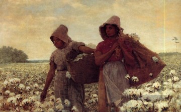  realismus - die Baumwollpflücker Realismus Winslow Homer maler